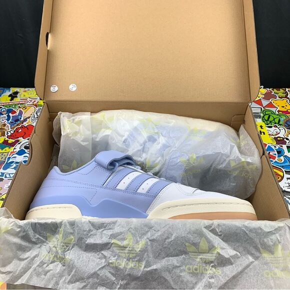 Adidas Forum Low Blue Velcro Size 12 Men's - Picture 13 of 15